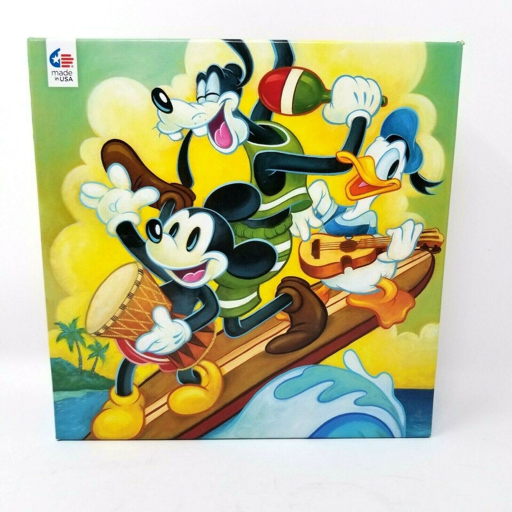 Caeco 1000 Pc Puzzle Disney Mickey Surf Trio